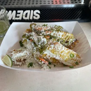 Elote Ribs