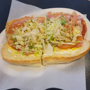 Spicy Italian, toppings are good, toastieness is perfect!