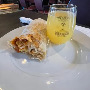 Two handed "Daddy" burrito