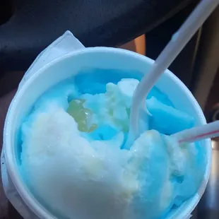 Wedding cake &amp; bubble gum with condensed milk