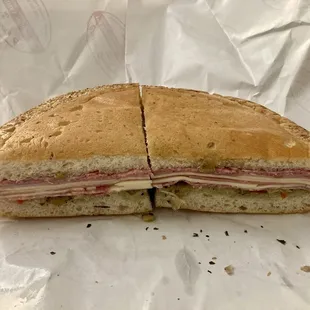 Half Muffuletta $18