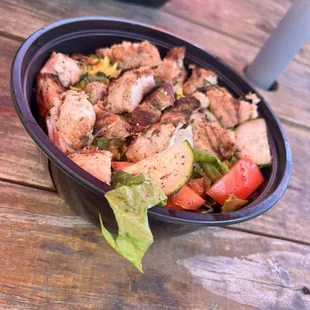 Chicken Shawarma Rice Bowl