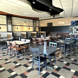 Dining Area and Takeout Counter