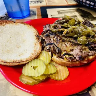 Regular Double Meat Burger - probably the best I have had in my life