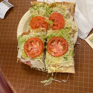 Baked grand slam sub