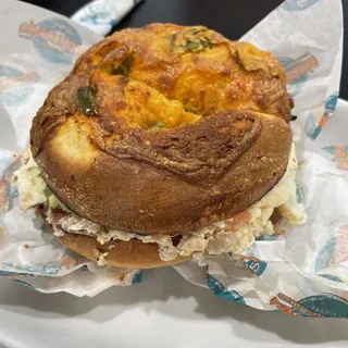 ONE EGG BUILD YOUR OWN BAGELWICH