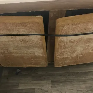 That's been like that since she got here still hasn't fixed it