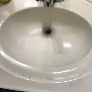 My sink that the maintenance man promised to fix but didn't