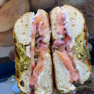 Foxy Loxy bagel