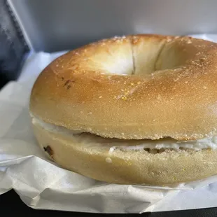 Cream cheese a little uneven