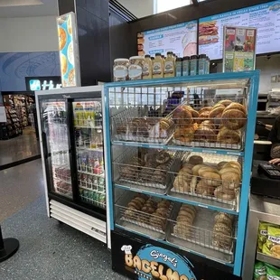 Bagel and bevy selection