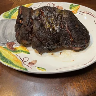 Pork from seigis smoked for 12 hours