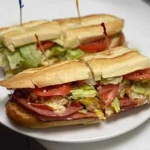 Whole Italian hoagie