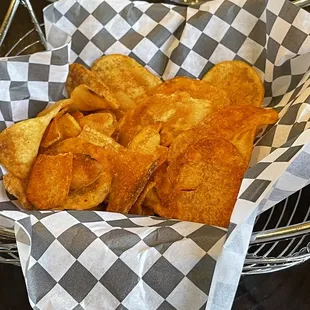 Chips with steak sand-which