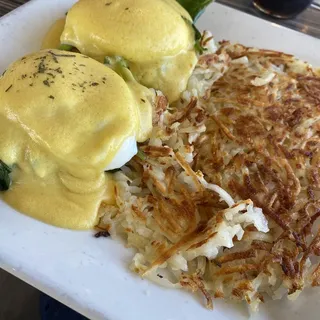 Siena's Benedict breakfast