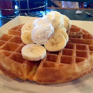 Banana Walnut Waffle