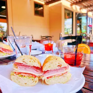 Sicilian cold sub - which was underwhelming