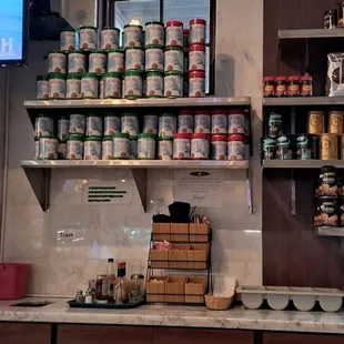 Coffee and self-serve station for Café dining area