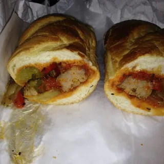 Sausage and Peppers Panini