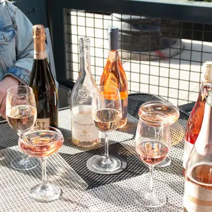 Summer Rosé Menu