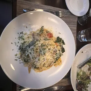 Tagliatelle Con Salicia E Cavolo Nero
