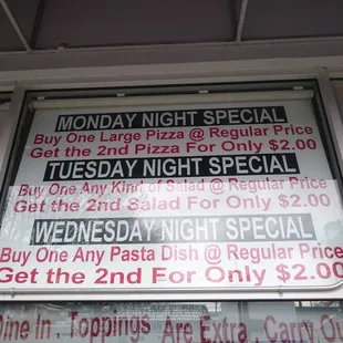 Specials