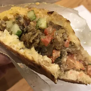 Shawarma sandwich