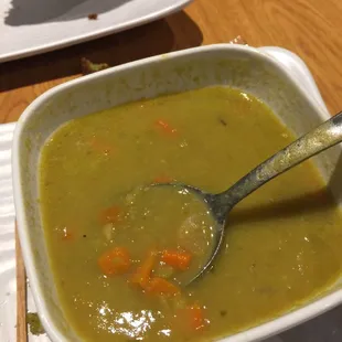 Mushroom Barley soup - needed a little salt but after that, perfecto!