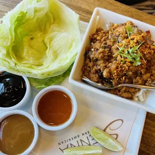 Chicken Lettuce Wraps