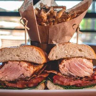 Salmon BLT