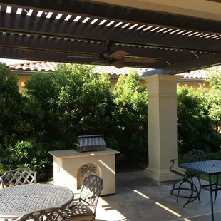 Double 3x8 rafters and custom stucco columns