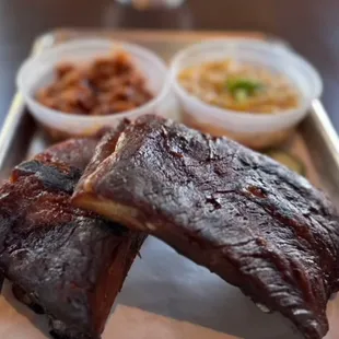 bbq ribs, ribs, food