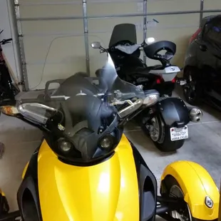 His and hers Spyders thanks to the great guys at Sierra Cycles