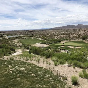 From above the mine shaft