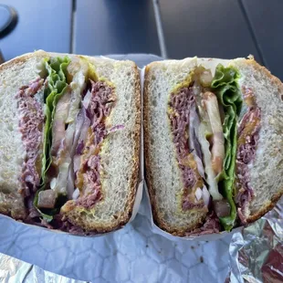 Pastrami on sourdough