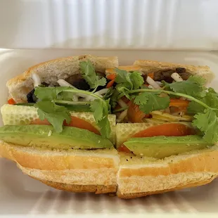 Pork Banh Mi Sandwich