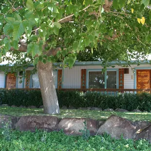 The Sierra Cottage, two bedrooms. one bath, full kitchen, private front and back patios