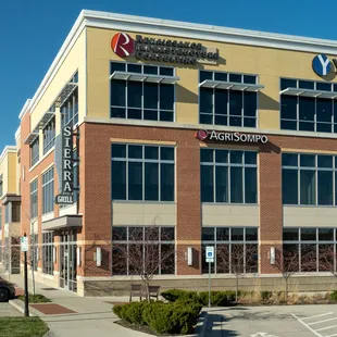 Lenexa City Center, off 435 on the north side of 87th. Located on bottom floor of this building.