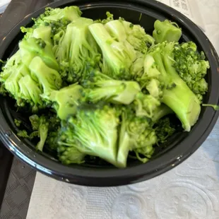 Fresh broccoli $1.50