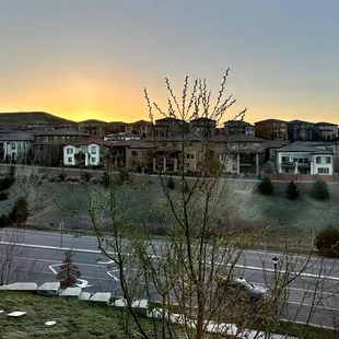 outside