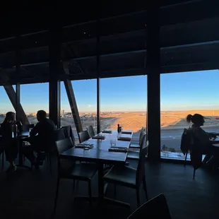 Views out the east-facing windows