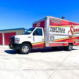 Use Our Truck! Free for move-ins or available to rent.