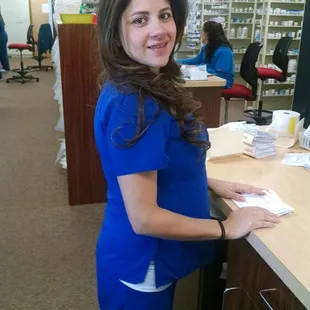 Jeanette another one of our technicians