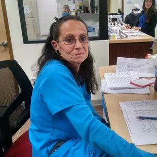 Brenda one of our technicians