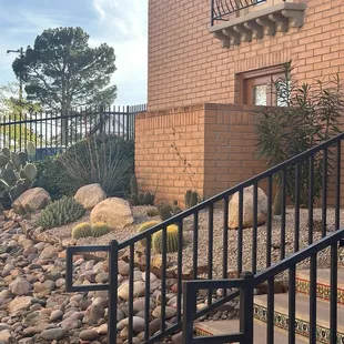 Every area has Spanish and native decor