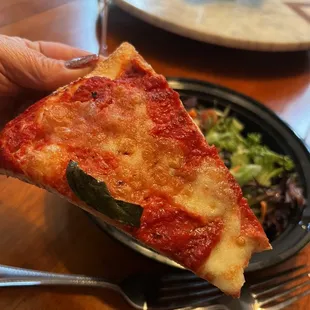 Mostly sauce and crust