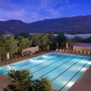 The pool at Sierra Tucson
