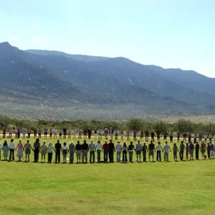 Closing of the annual Retreat on the Field of Miracles