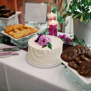 dessert table