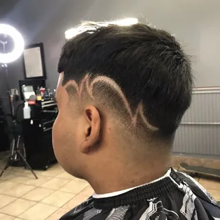 Drop fade design
